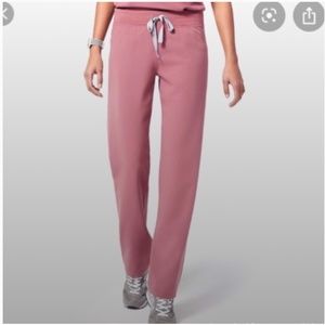 FIGS Mauve Scrub Bottoms Small